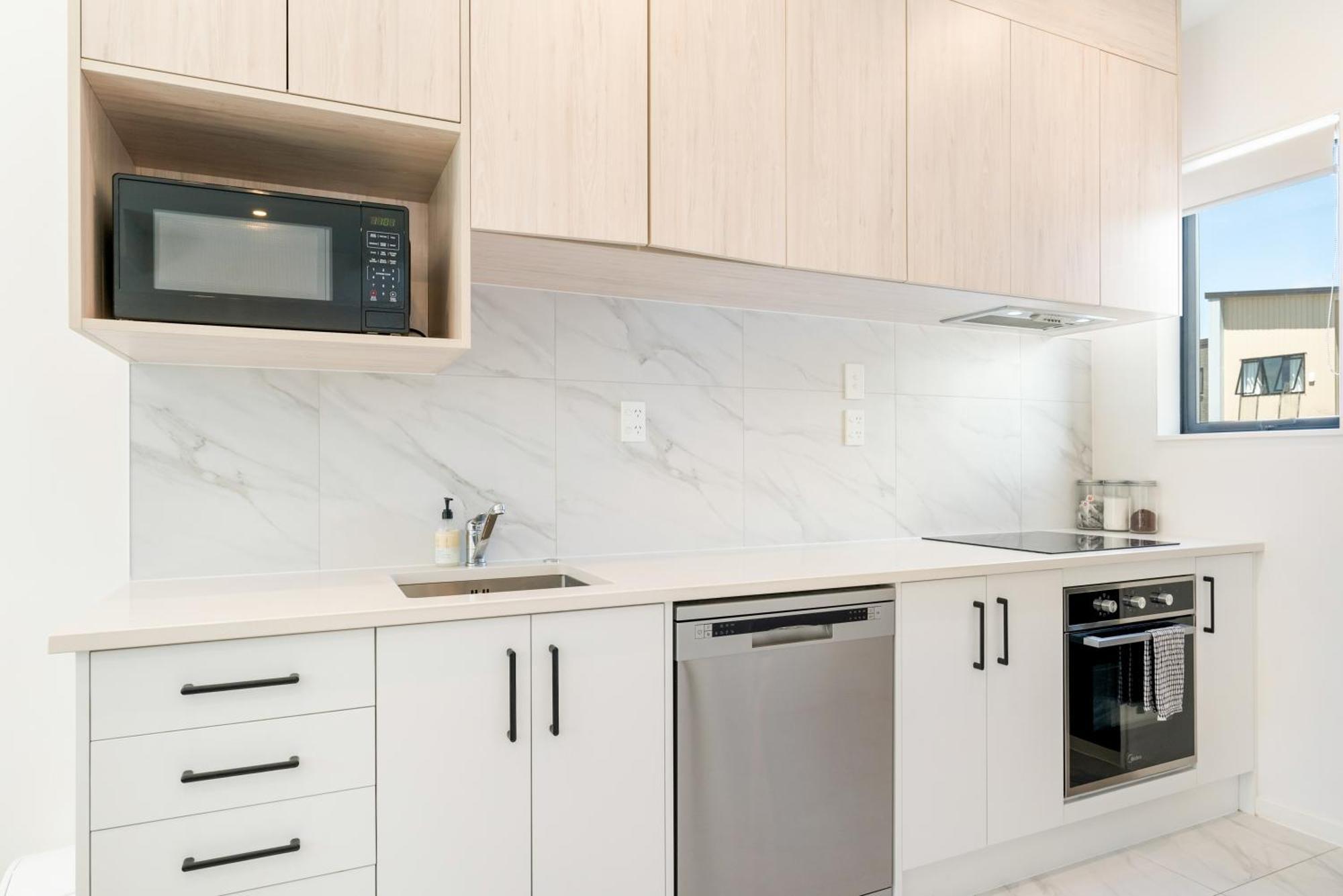 オークランド Cozy Brand New Townhouse 18ヴィラ エクステリア 写真